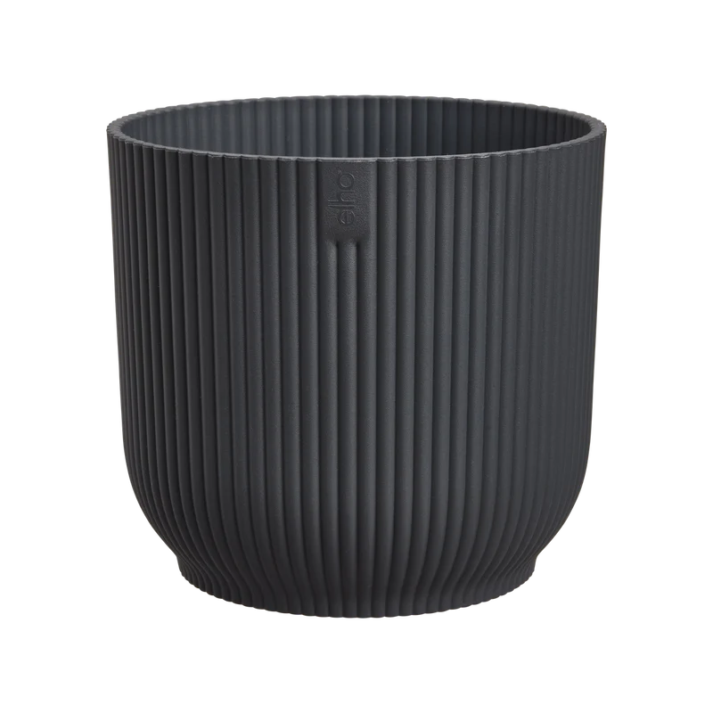 Vaso Vibes Fold Round Mini D 11 x H 11 cm Antracite ELHO