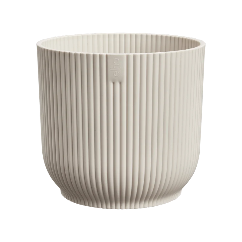 Vaso Vibes Fold Round Mini D 11 x h 11 cm Bianco Lino ELHO