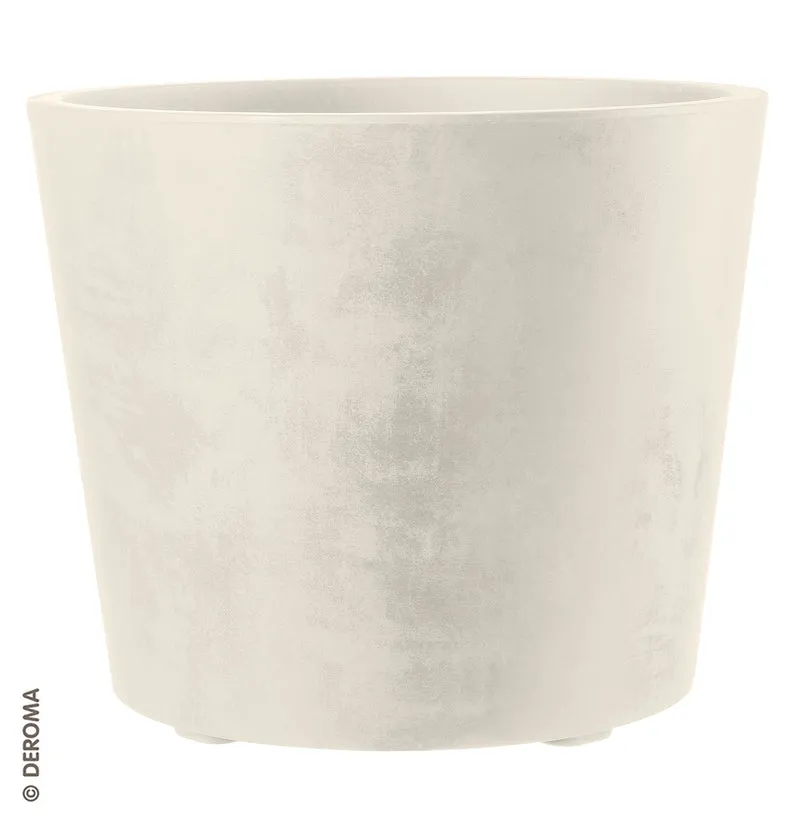 Vaso Millennium R D 59 cm H 49,5 cm Pearl Deroma