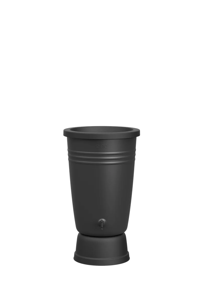Recuperatore d'Acqua Piovana Green Basics Rainbarrel Plus 110L Living Black Elho