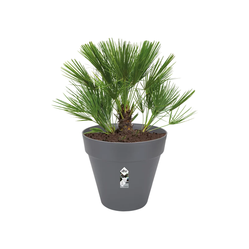 Vaso Loft Urban Round con Ruote D 60cm Antracite Elho