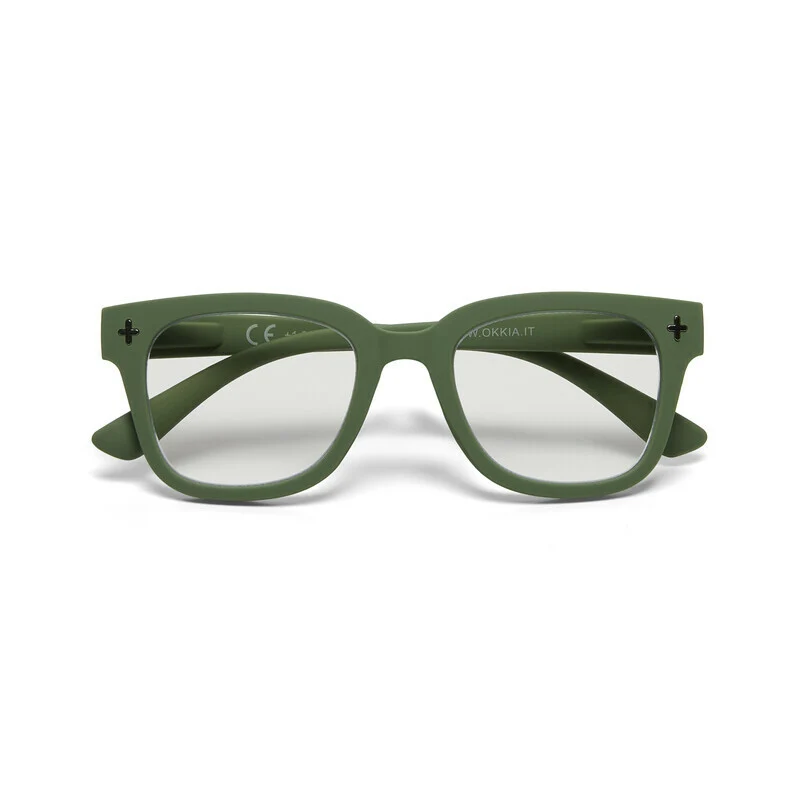 Occhiali da Lettura GIOVANNI Diottria 3.00 Verde OKKIA