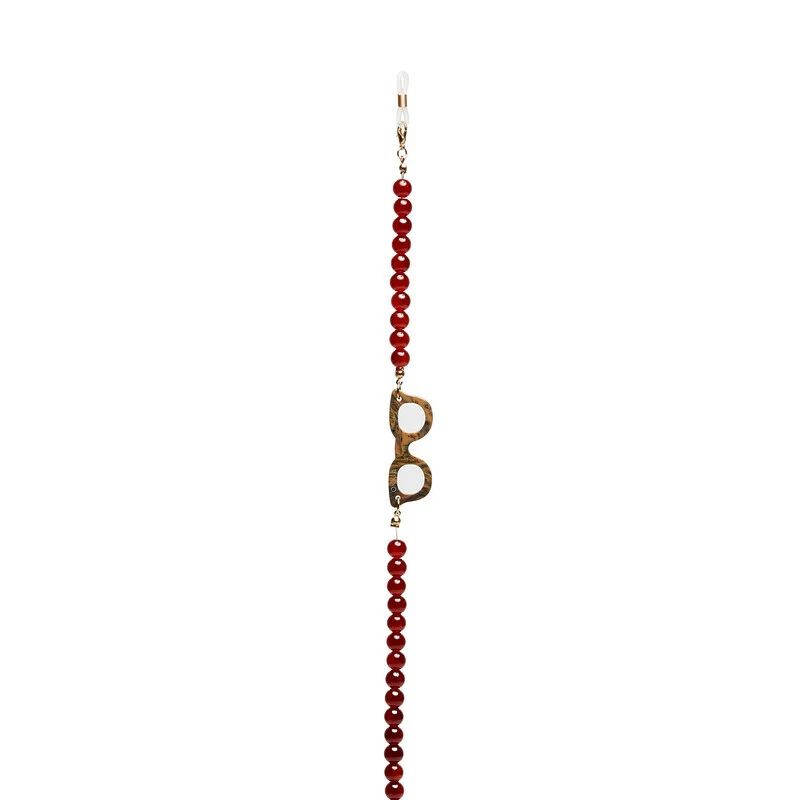 Catenina Occhiali SPHÈRE COLORÉES Tiger's Eye OKKIA