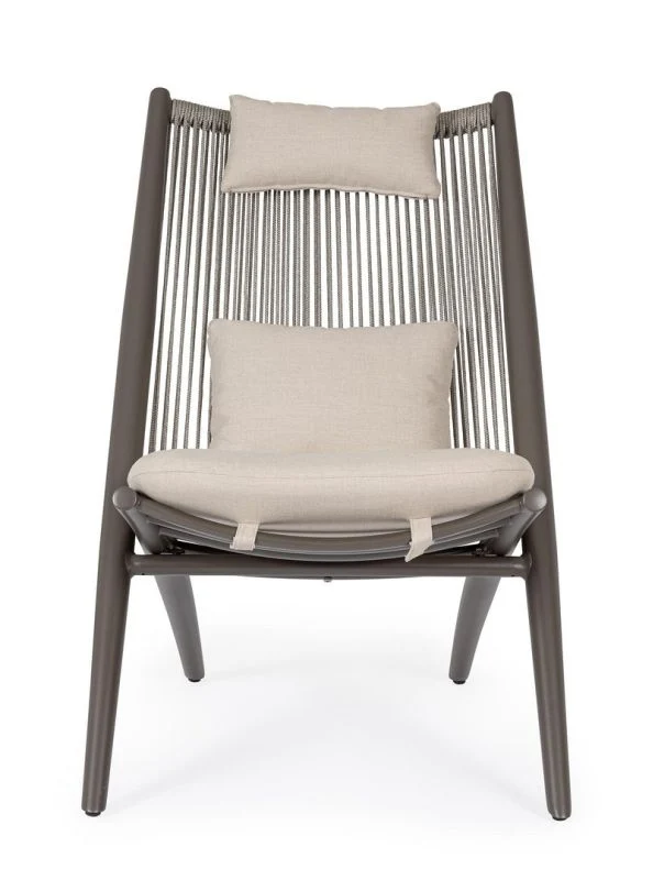 Poltrona Lounge Aloha 66x84x98 cm Cocoa Bizzotto