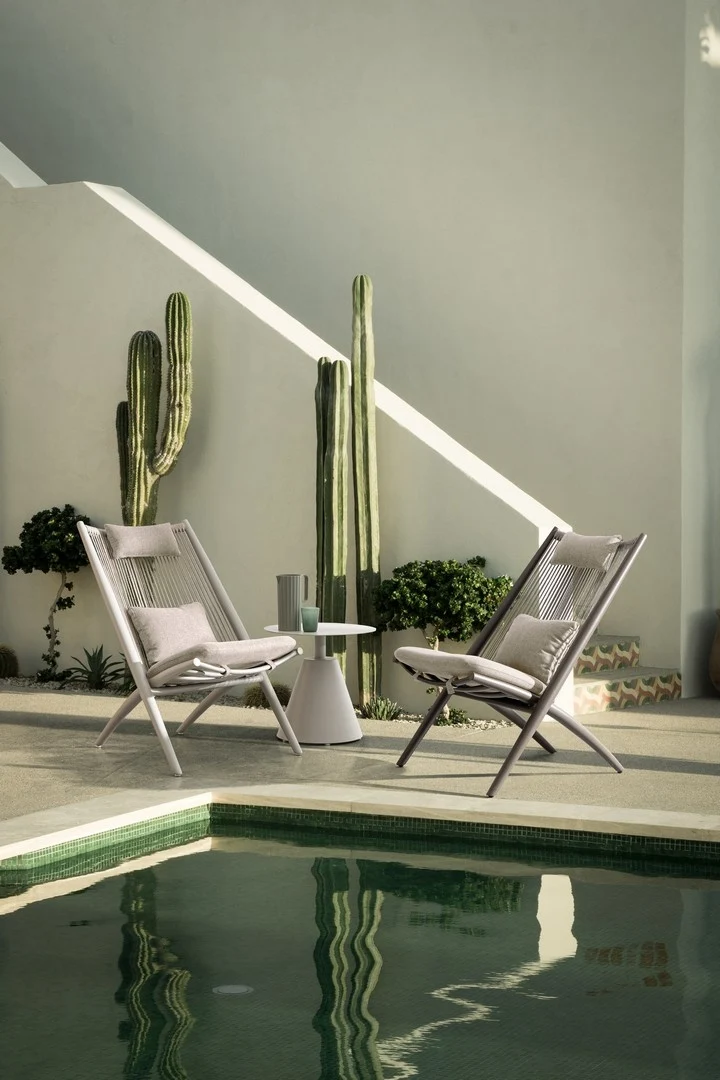 Poltrona Lounge Aloha 66x84x98 cm Cocoa Bizzotto
