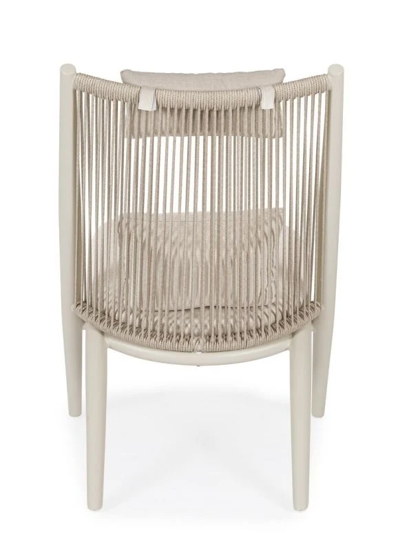 Poltrona Lounge Aloha Sandshell 66x84x98 cm Beige BIZZOTTO