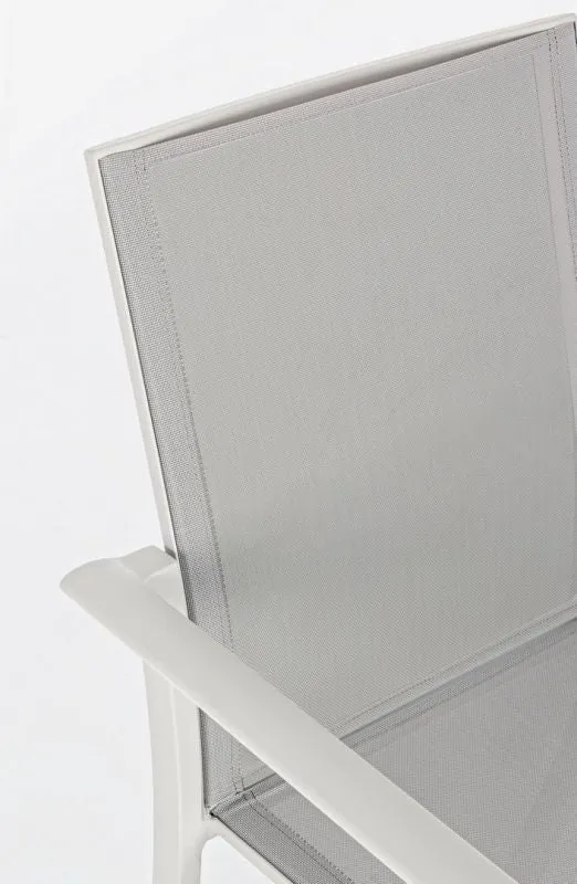 Sedia Impilabile Konnor 56.2x60x88 cm Tortora Bizzotto