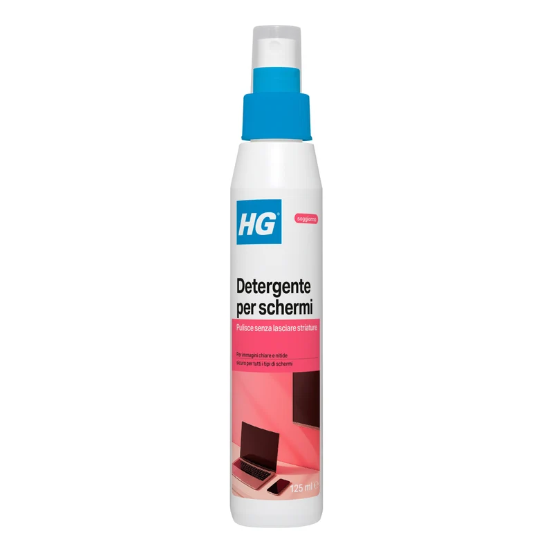 HG Detergente per schermi 125ml