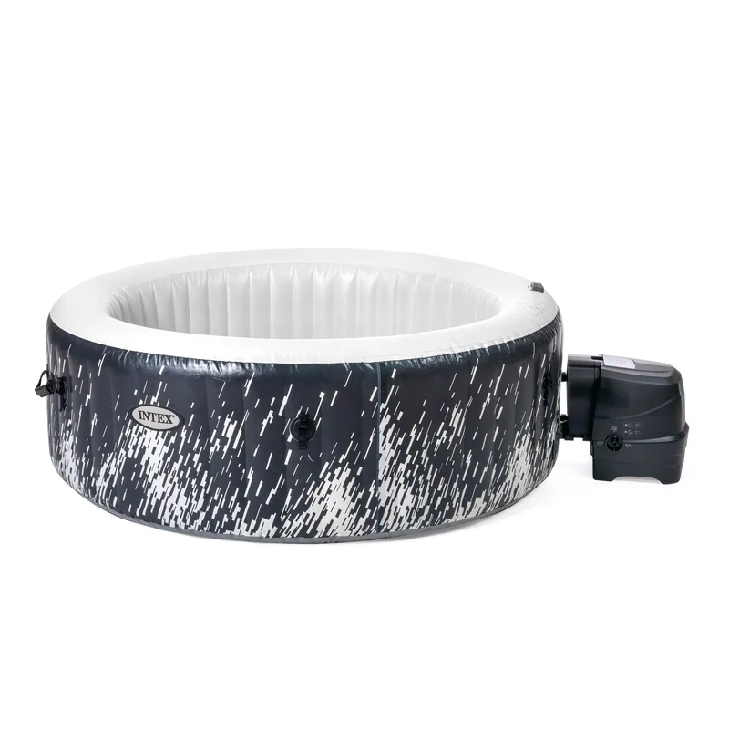 Intex PureSpa Bubble Idromassaggio Glow Deluxe 196x71 cm - 28494NP