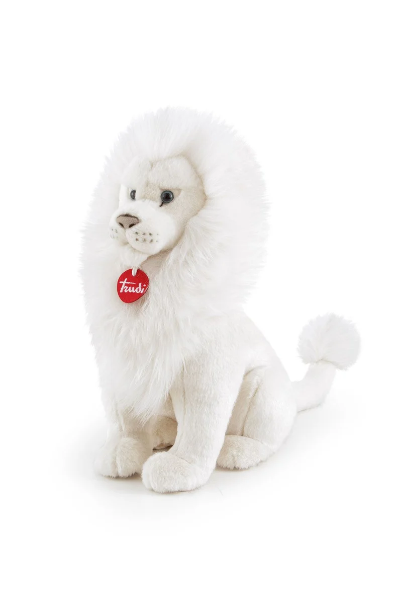 Peluche Trudi Leone Bianco Leonardo L