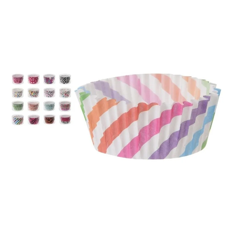 Set pirottini da forno 60 pz (5x3cm) Assortiti