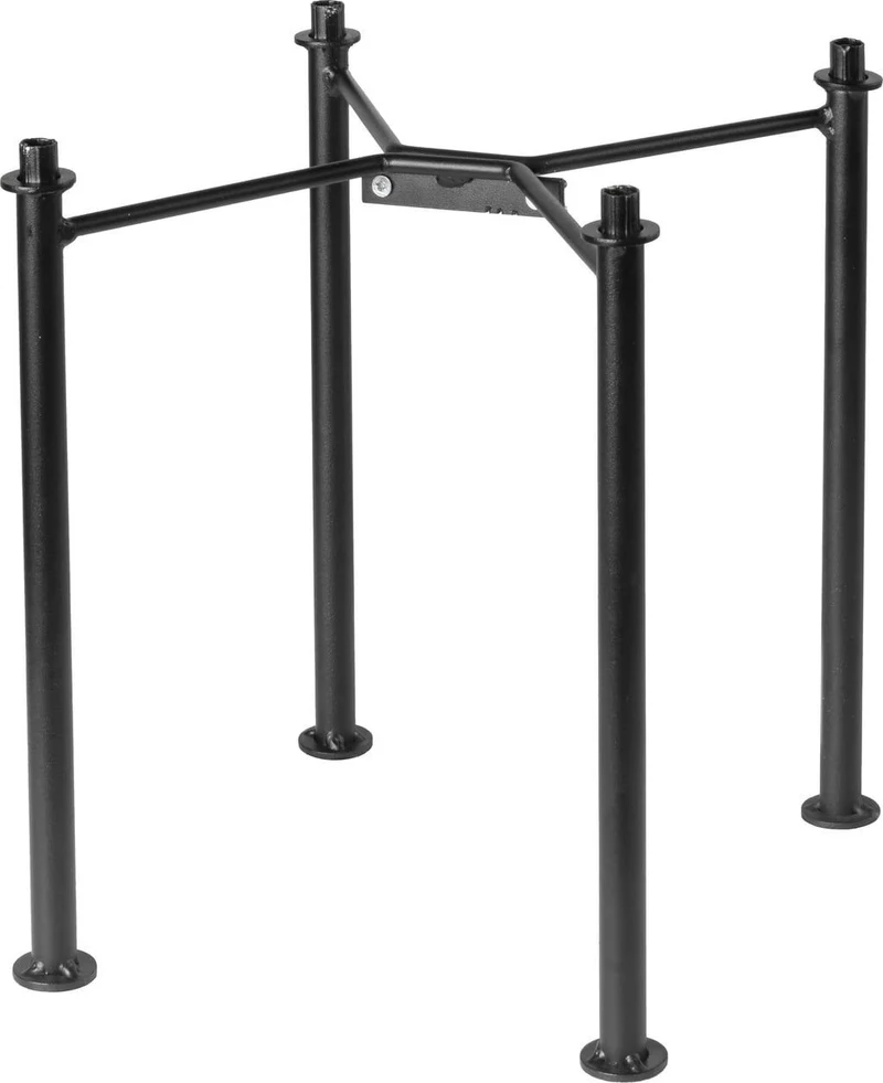 Base per vaso Cubo Cosmo, 38 cm, nero