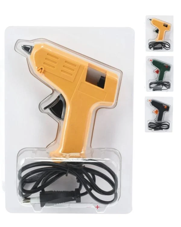Pistola per colla a caldo con stick D 7 mm, 10 W – Assortita