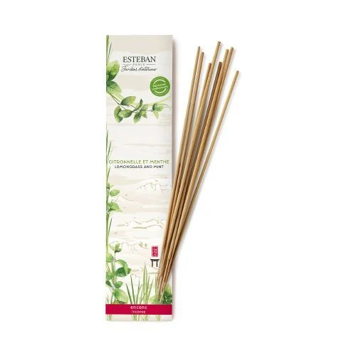 Esteban-Paris Bastoncini d’Incenso Citronella e Menta