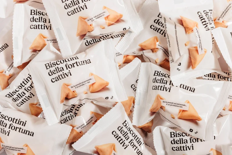 Biscottini della fortuna cattivi - Sfusi