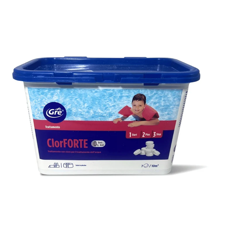 CLORO FORTE ZERO BORICO PASTIGLIE DA 30GR - 1KG