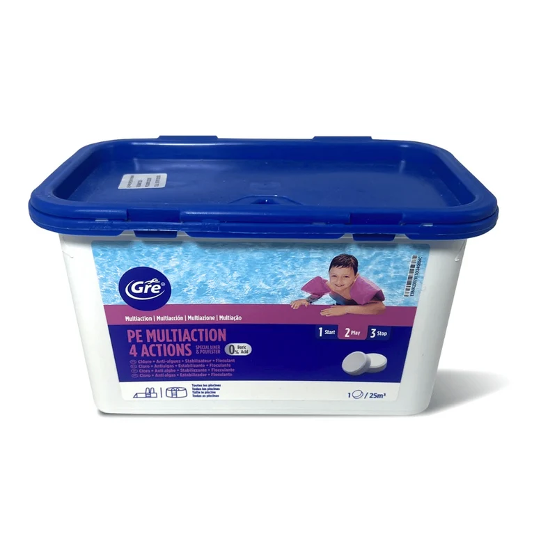TRATTAMENTO 4 AZIONI, ZERO BORICO E SENZA SOLFATO DI RAME, PASTIGLIE DA 250GR - 1KG