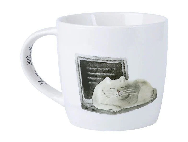 Tazza mug Gatto su computer - Maxwell & Williams
