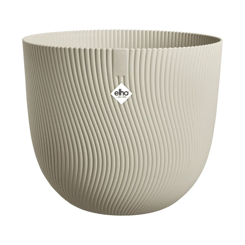 VASO SEREH ROUND 30CM BEIGE FUNGO