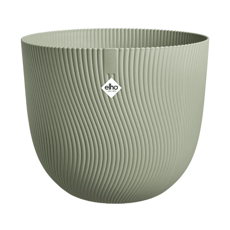 VASO SEREH ROUND 30CM VERDE SCANDINAVO