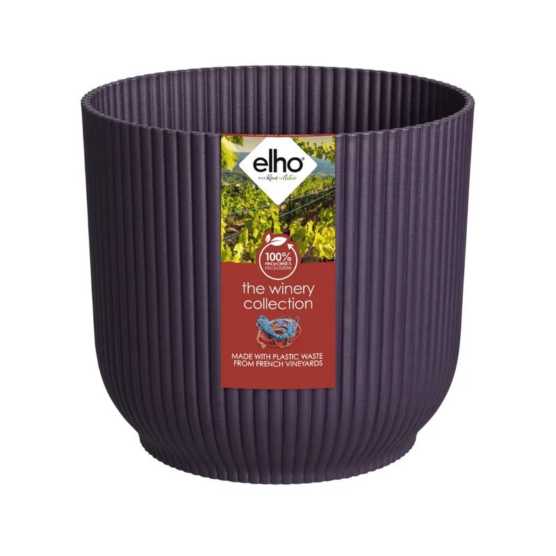 VASO THE WINERY COLLECTION 18CM PORPORA SCURO