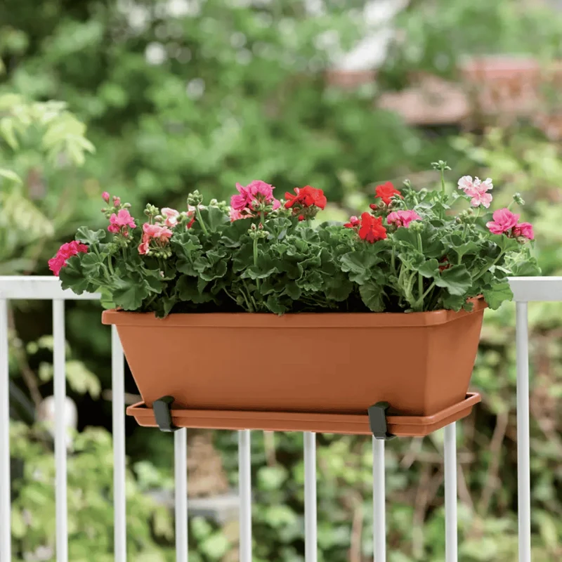 FIORIERA BARCELONA TROUGH 90CM TERRACOTTA