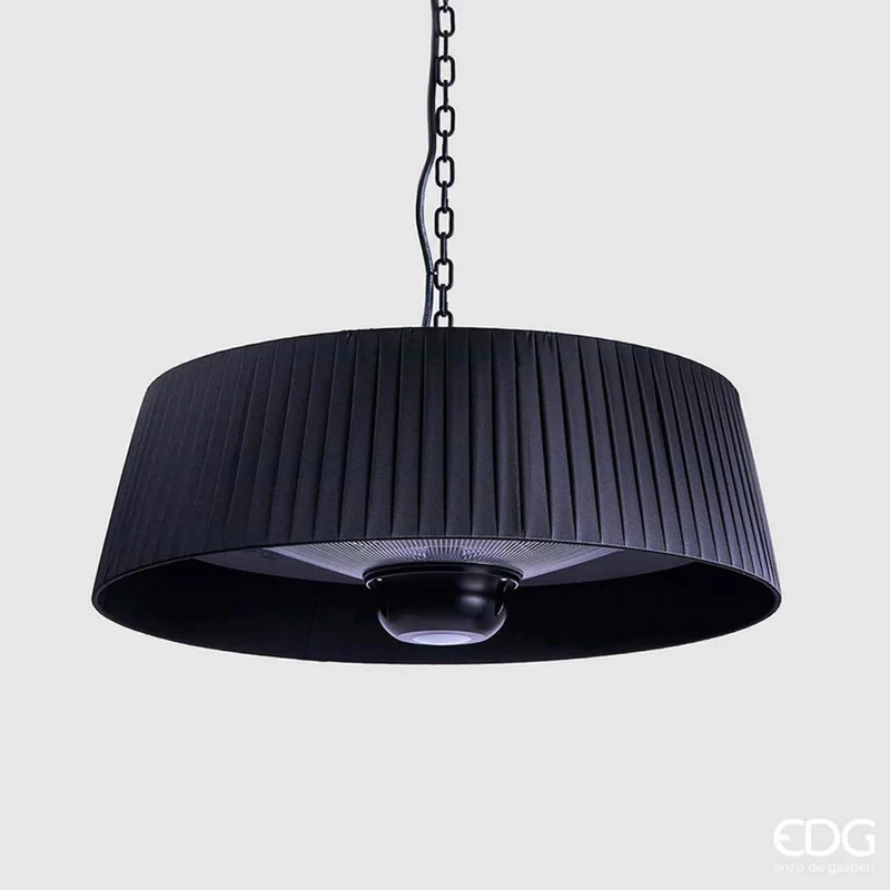 LAMPADA AD INFRAROSSI RISCALDANTE DA APPENDERE H30XD74CM NERO