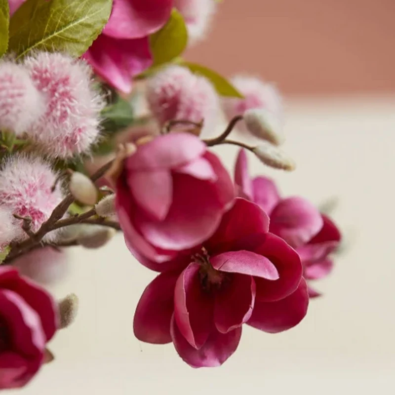 MAGNOLIA STELLATA ARTIFICIALE H53CM FUCSIA