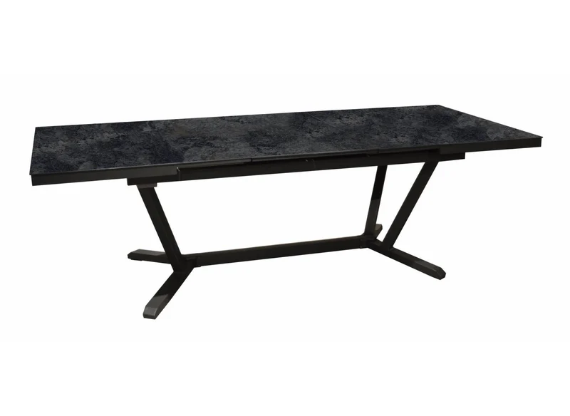 TAVOLO VITA 180/240X100 ALLUNGABILE IN KEDRA MAGMA