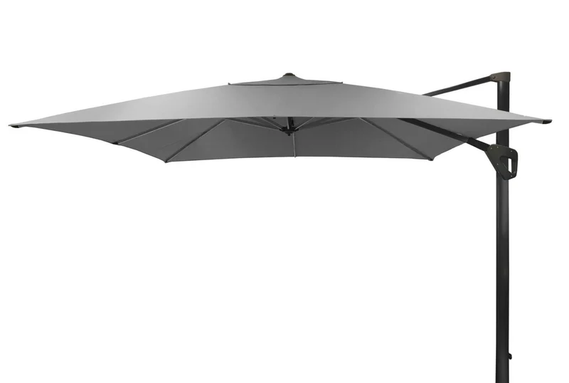 OMBRELLONE PARASOLE ELIOS 3X3MT CON LUCE LED GRIGIO CHIARO