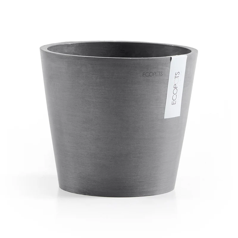 VASO AMSTERDAM 20x17,5CM GRIGIO