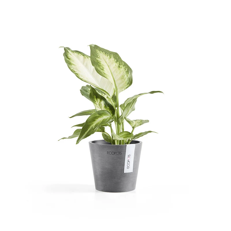 VASO AMSTERDAM MINI D10,5x9,2CM GRIGIO