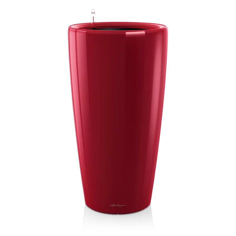 VASO RONDO PREMIUM D40X75 CM ROSSO SCARLATTO LUCIDO
