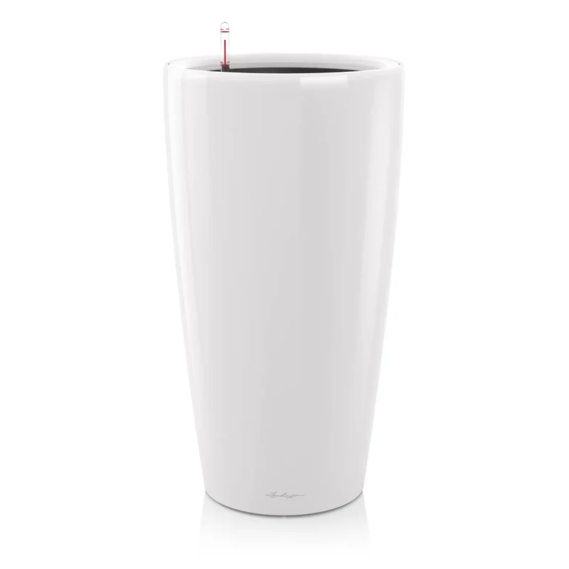 VASO RONDO PREMIUM D32X56 CM BIANCO LUCIDO