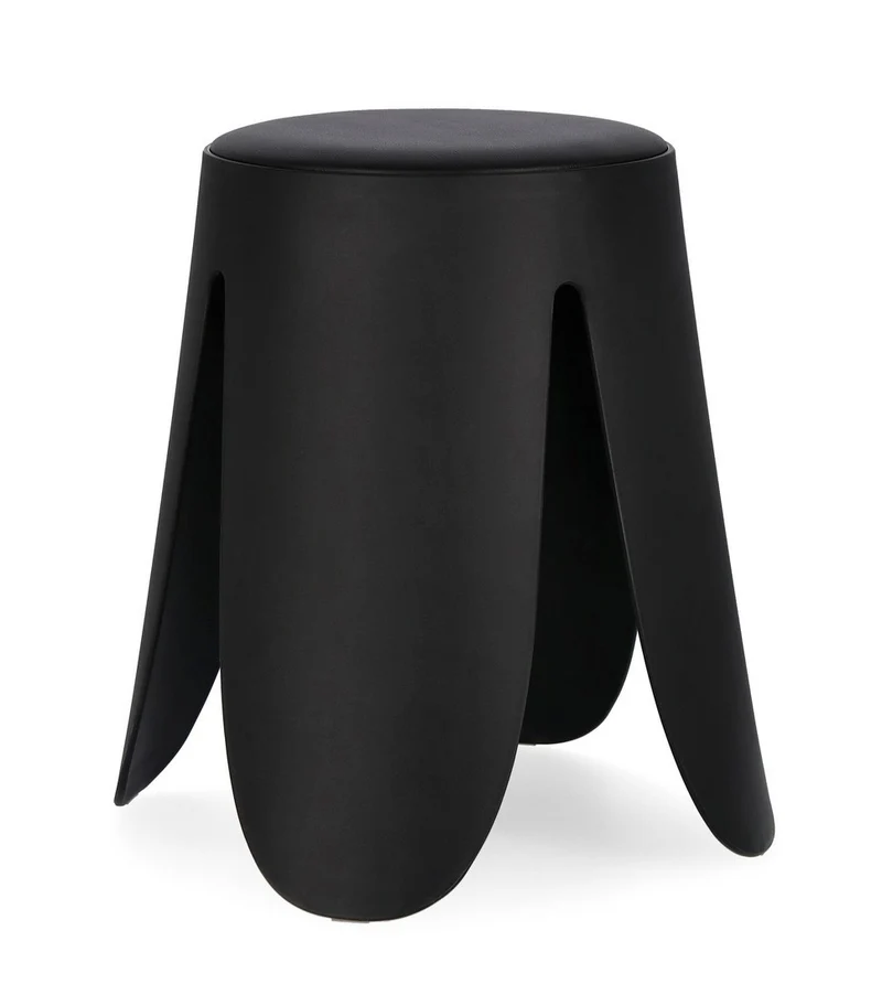 SGABELLO IMOGEN NERO H47CM