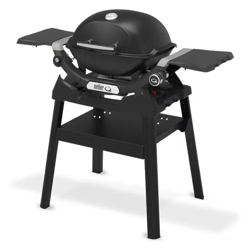BARBECUE A GAS Q1200N CON RIPIANI LATERALI E STAND