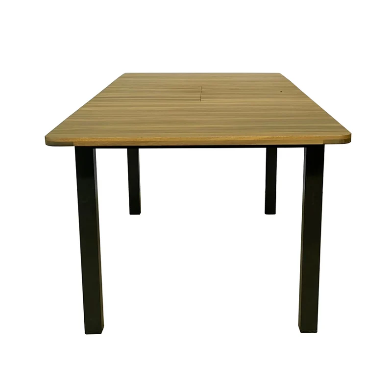 TAVOLO ALLUNGABILE BALITO 160/220X90 CM ALLUMINIO/ACACIA