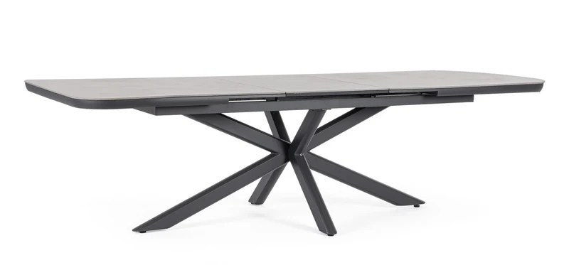TAVOLO ALLUNGABILE PASCAL 200-260X100 ANTRACITE JX55