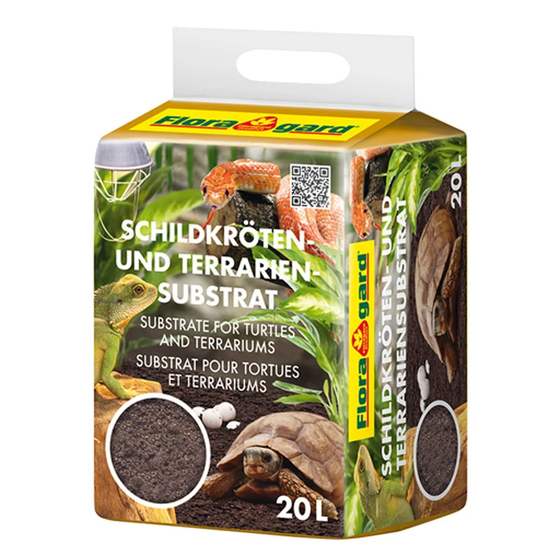 SUBSTRATO PER TARTARUGHE E TERRARI FLORAGARD 20LT
