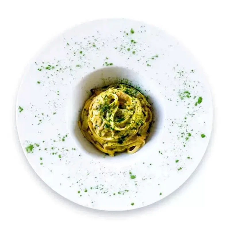 FRATELLI DESIDERI, IL TESORO DEL GARGANO BY FELIX LO BASSO, LINGUINE ALLE VONGOLE PER 2 PERSONE CENE STELLATE