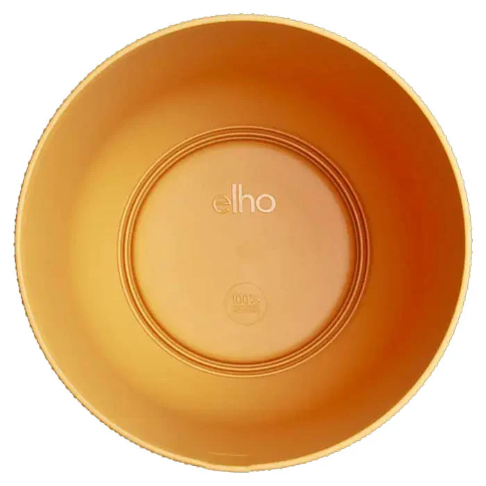 VASO JAZZ ROUND Ø16XH15CM GIALLO AMBRA