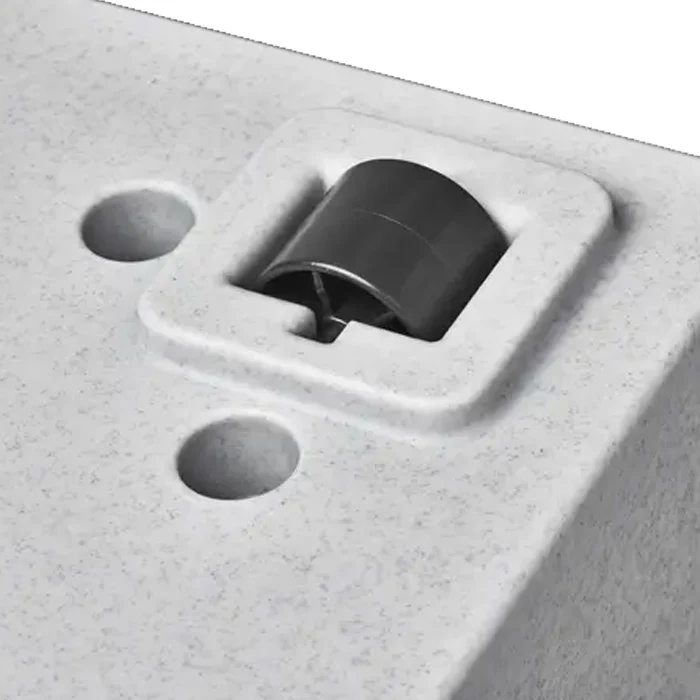 FIORIERA VIVO NEXT LONG 60X30XH29CM LIVING GRIGIO