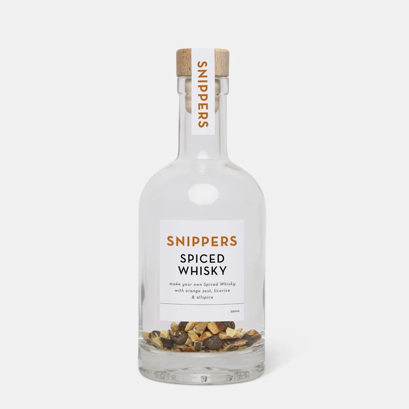 SET SNIPPERS BOTTIGLIA DA 350ML - SPICED WHISKY