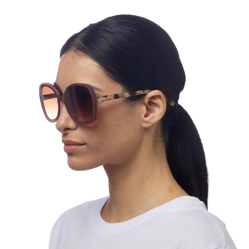OCCHIALE DA SOLE MODELLO ANNA BUTTERFLY ROSA HAVANA