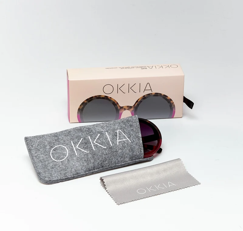 OCCHIALE DA SOLE MODELLO MONICA CIRCLE HAVANA PINK