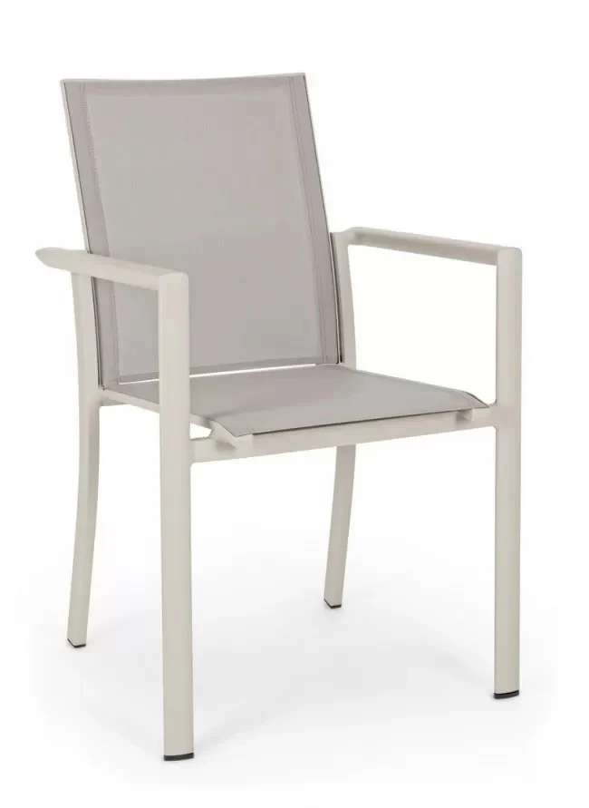 OFFERTA TAVOLO KONNOR ALLUNGABILE 200/300X110CM TORTORA +6 POLTRONE TORTORA