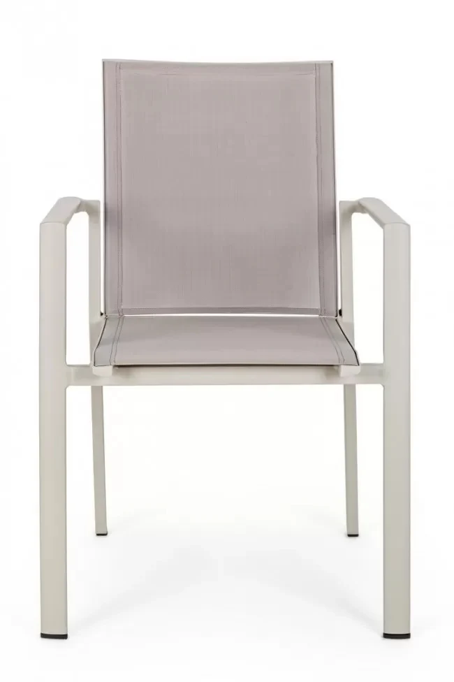 OFFERTA TAVOLO KONNOR ALLUNGABILE 200/300X110CM TORTORA +6 POLTRONE TORTORA