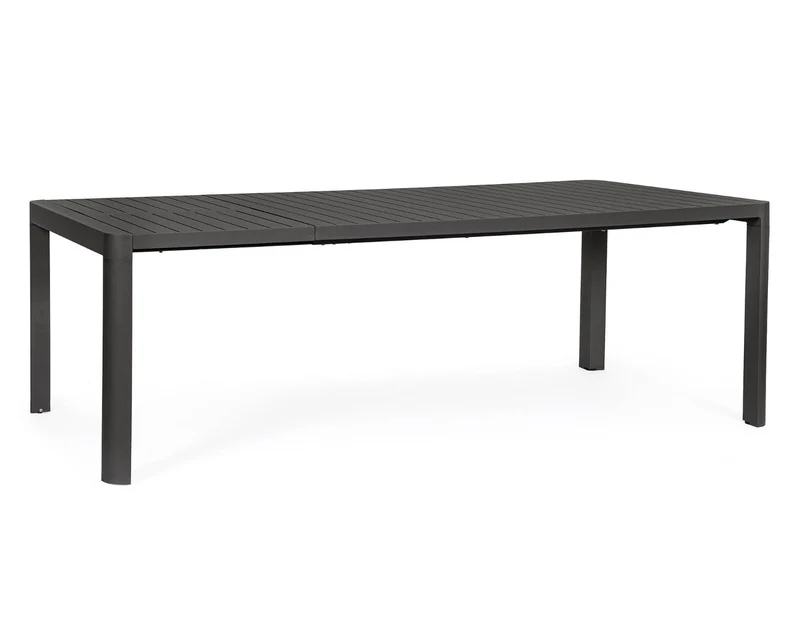 TAVOLO ALLUNGABILE KIPLIN ANTRACITE 180-240X100CM