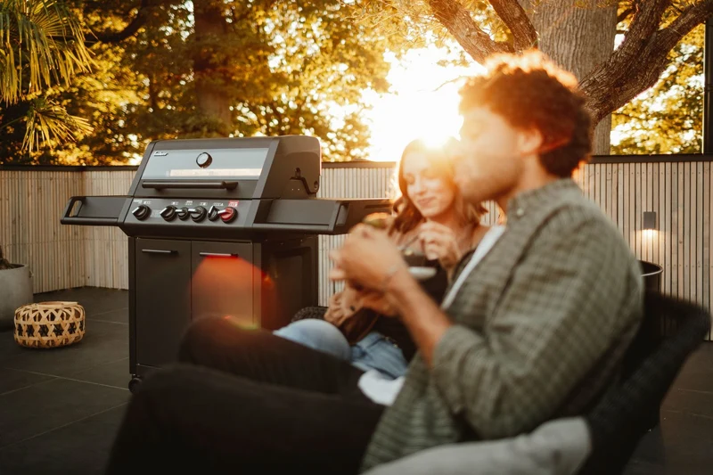 BARBECUE A GAS MONROE PRO 4SIK TURBO SHADOW