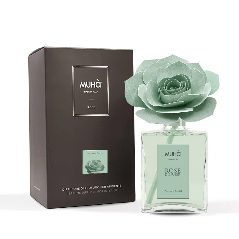 PROFUMATORE D'AMBIENTE ROSA DIFFUSER CUOIO E FRUTTI 200 ML
